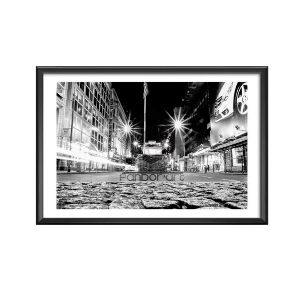 Checkpoint Charlie Kevin Buy photographie art cadre