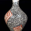 vase ceramique conique art mexicain mata ortiz