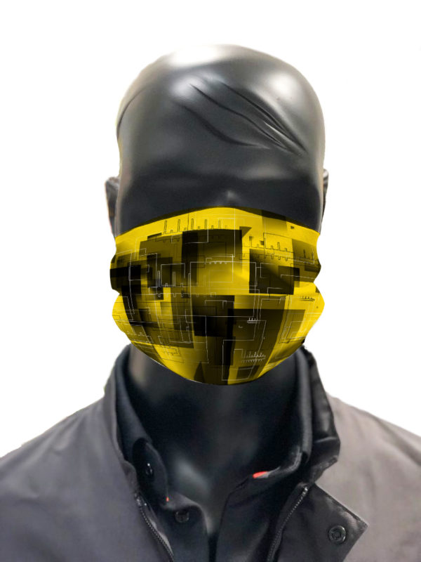masque afnor covid protection lavable simulation Harald Abstrakt